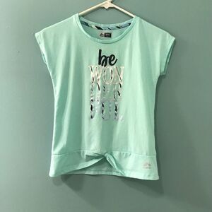 RBX PERFORMANCE “Size M - (10-12)” Mint Green T-Shirt